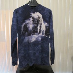 Vintage The Mountain Buffalo Bison Acid Wash